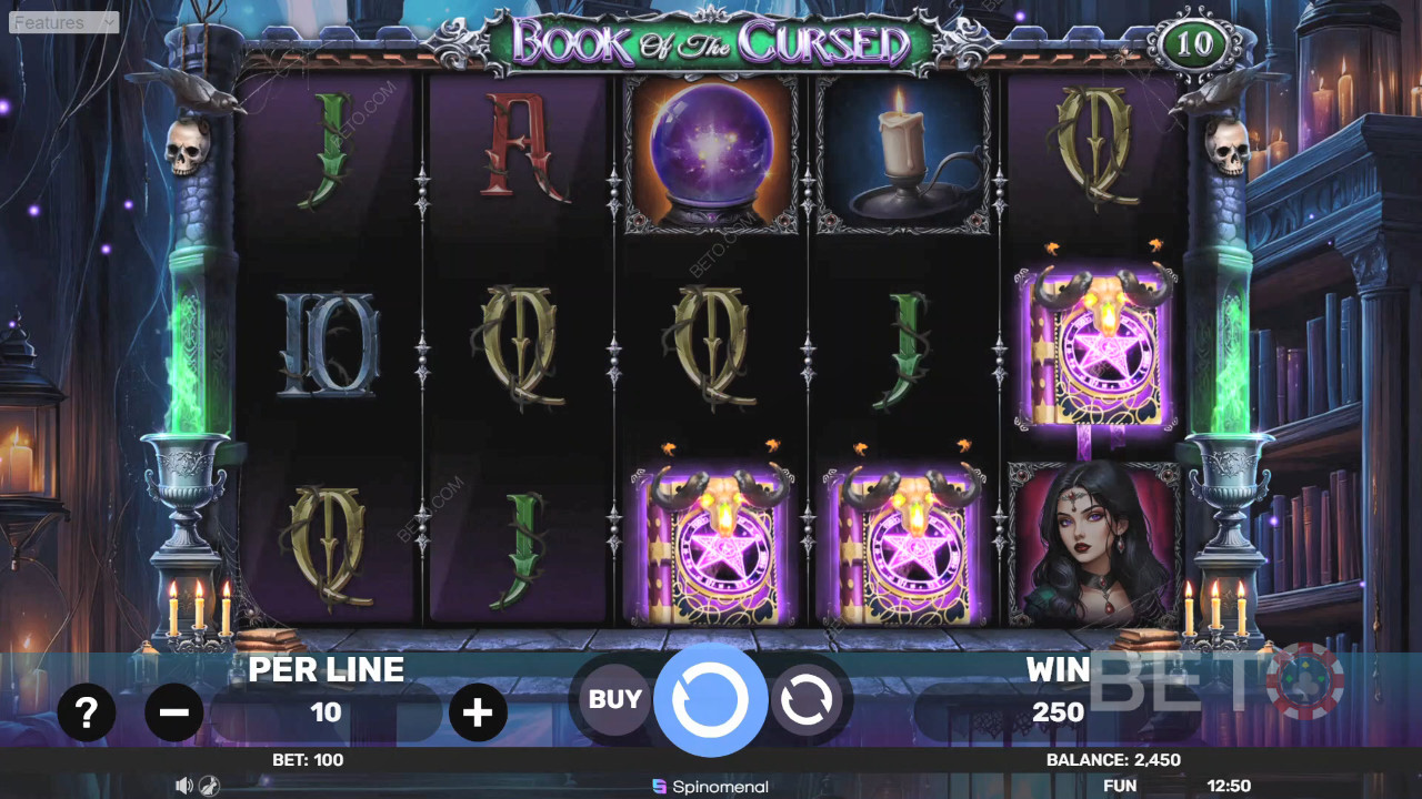 Book of the Cursed Recenze podle BETO Slots