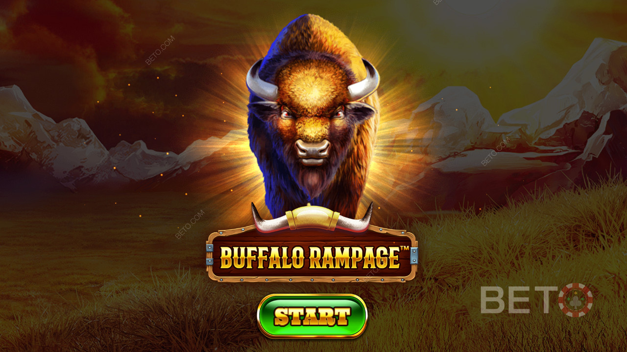 Toulejte se rozlehlou divočinou mezi elegantními zvířaty ve slotu Buffalo Rampage