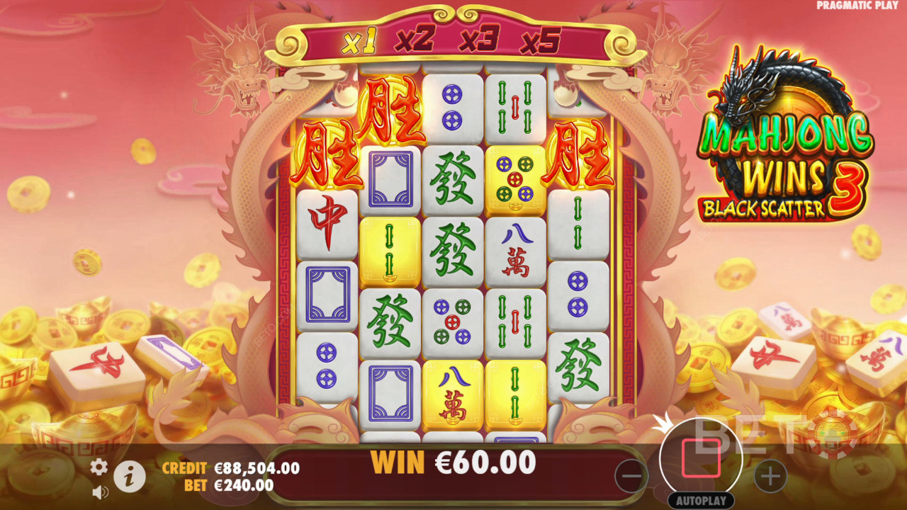 Mahjong vyhrává 3 - Black Scatter Recenze podle BETO Slots