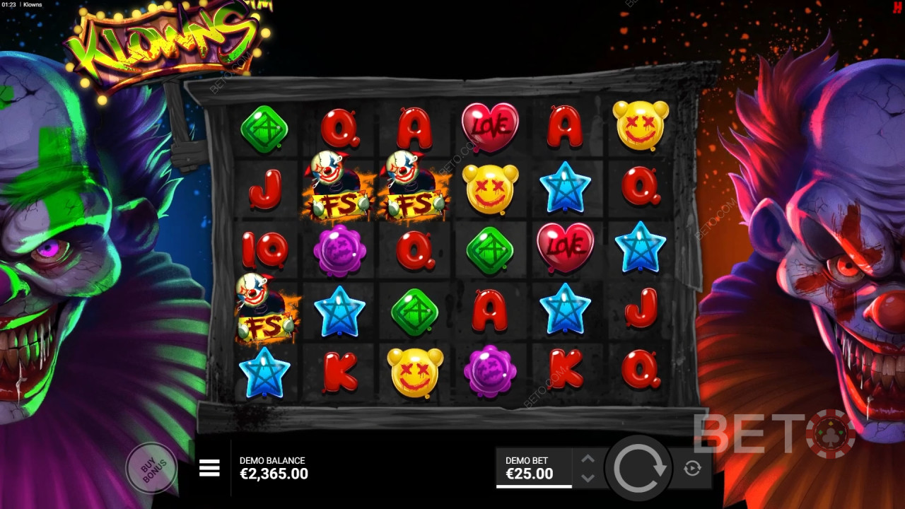 Klowns Recenze podle BETO Slots