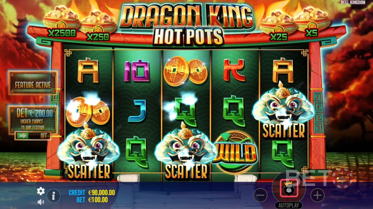 Dragon King Hot Pots Hrát Zdarma