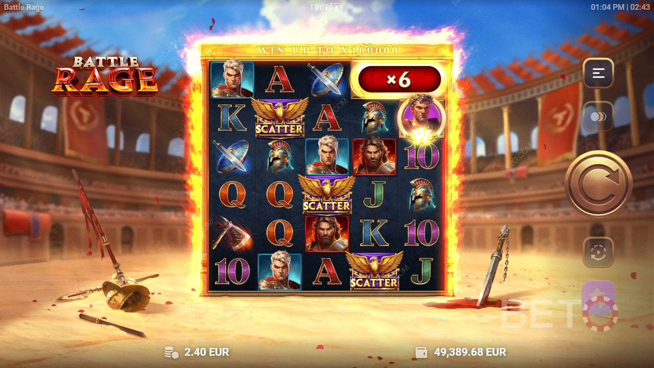 Battle Rage Recenze podle BETO Slots