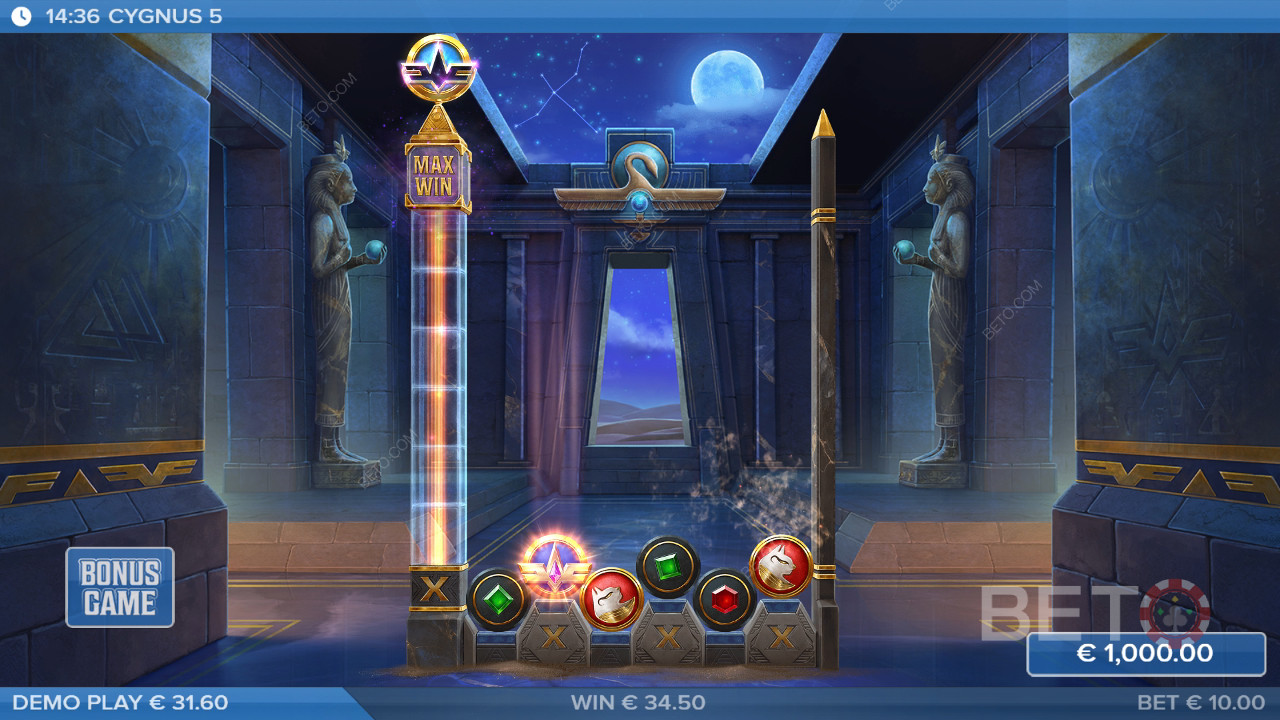 Recenze hry Cygnus 5 od BETO Slots