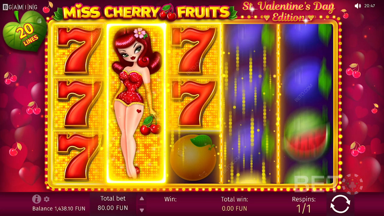 Mřížka 5x3 v Miss Cherry Fruits