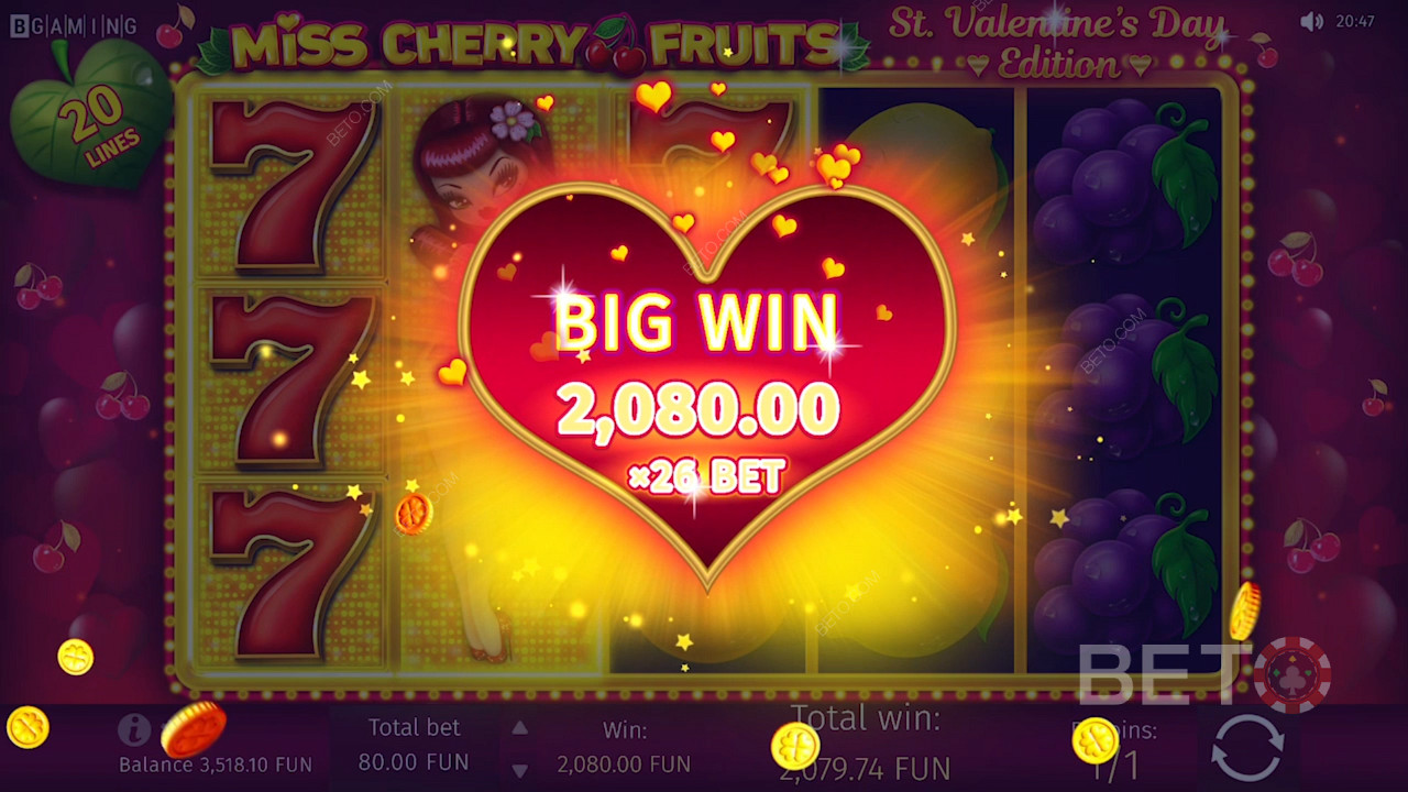 Výhra velké ceny v soutěži Miss Cherry Fruits