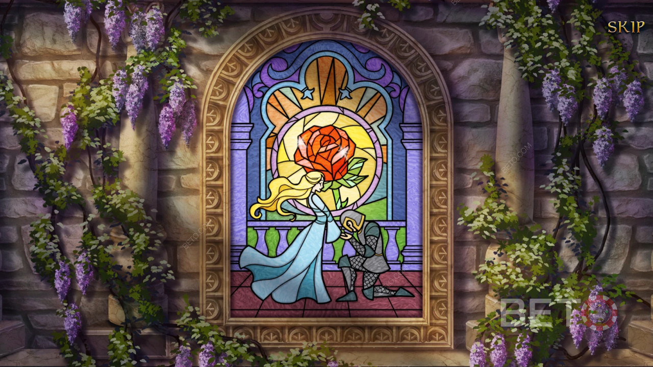 Pomozte siru Lancelotovi nasbírat všech 15 křišťálových růží a získat lásku princezny Elaine.