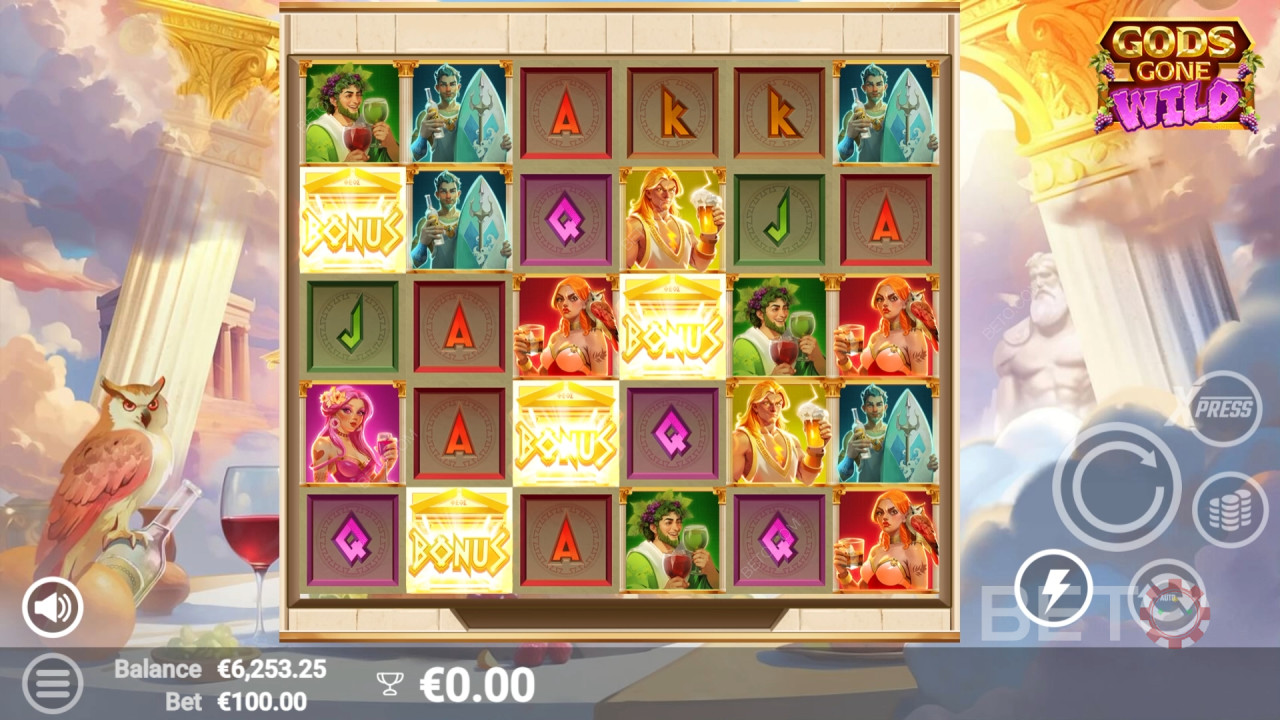 Gods Gone Wild Hrát Zdarma