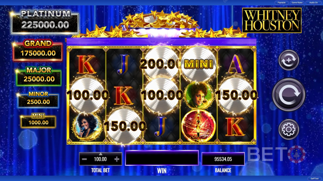 Whitney Houston Recenze podle BETO Slots