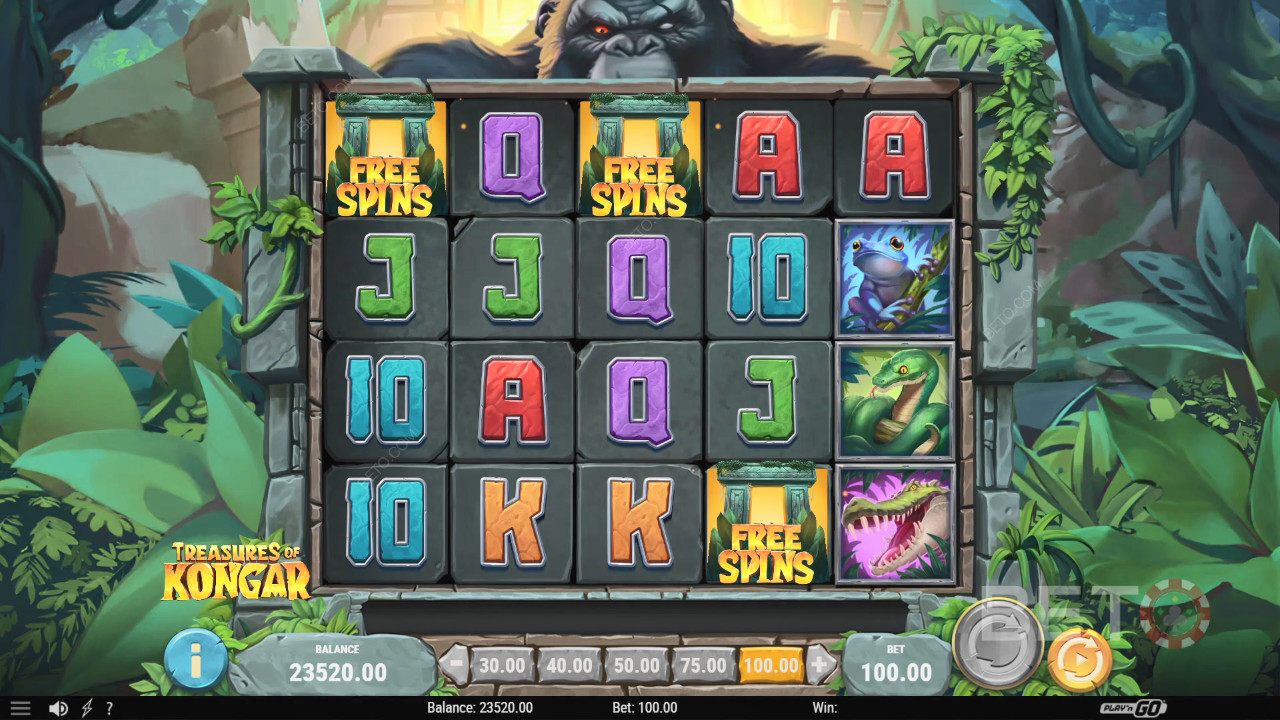 Treasures of Kongar Recenze podle BETO Slots