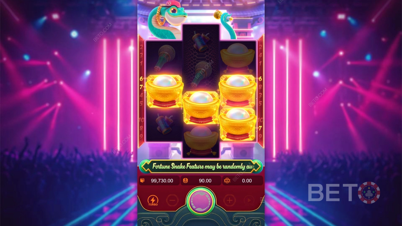 Vysvětlení bonusových funkcí ve hře Fortune Snake od PG Soft