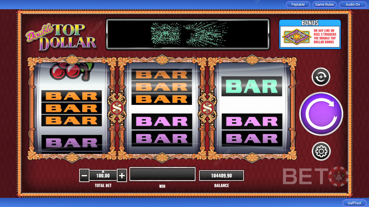 Double Top Dollar Recenze podle BETO Slots