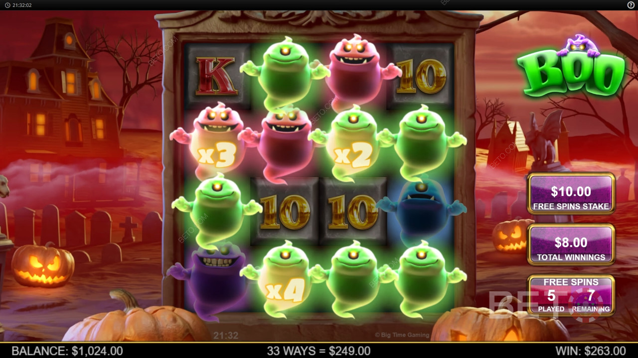 Boo Recenze podle BETO Slots
