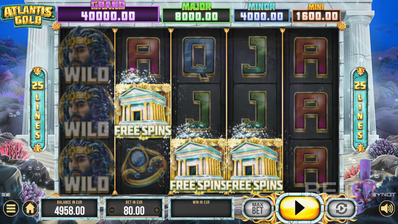 Atlantis Gold (SYNOT) Hrát Zdarma