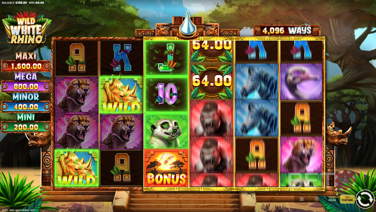 Wild White Rhino Recenze podle BETO Slots