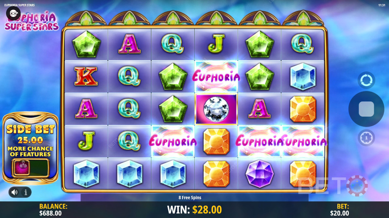 Euphoria Super Stars Hrát Zdarma