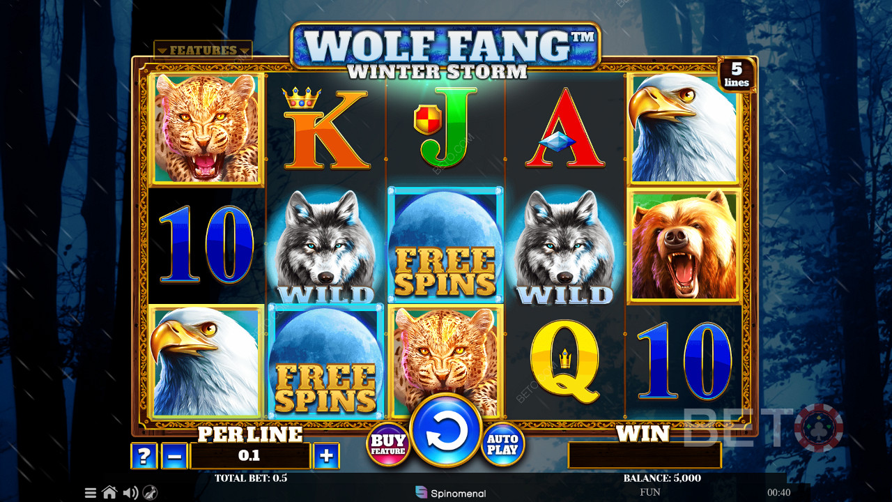Wolf Fang Winter Storm Hrát Zdarma