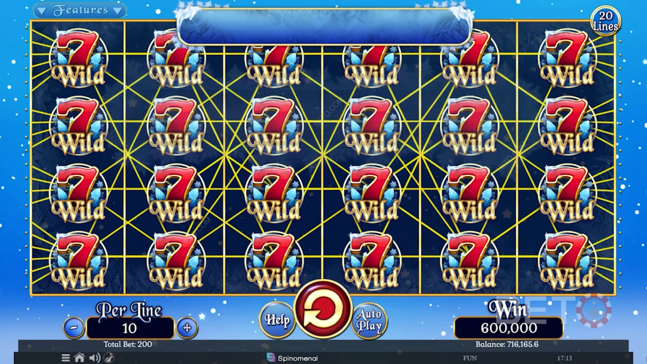 Ovoce na ledu kolekce 20 Lines Recenze podle BETO Slots