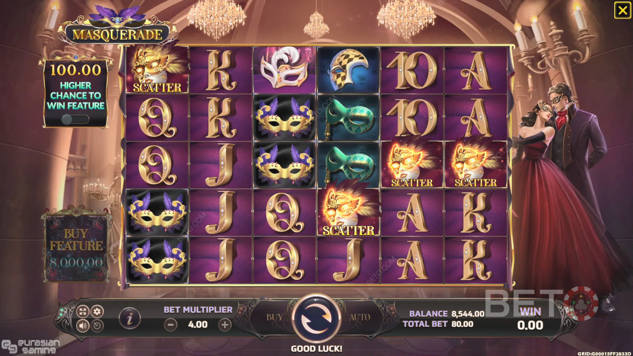 Masquerade (Eurasian Gaming) Hrát Zdarma