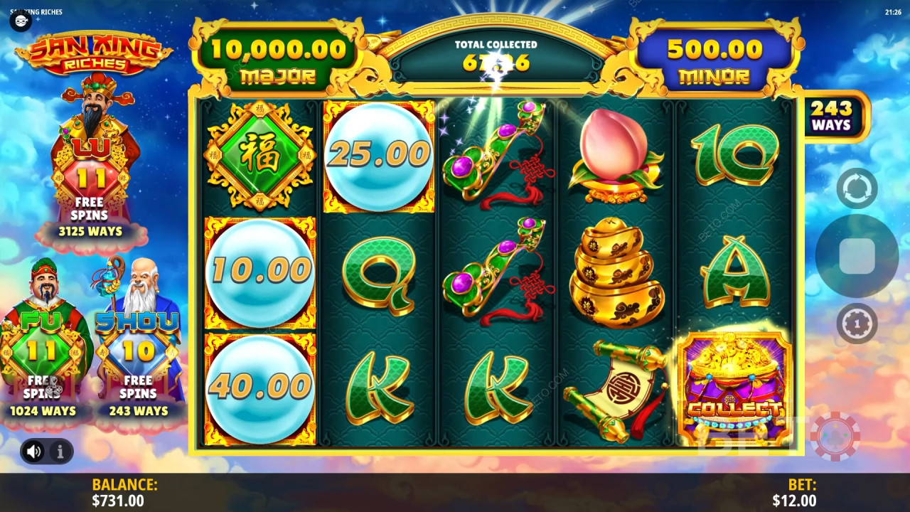 San Xing Riches Hrát Zdarma