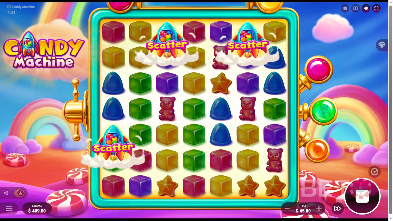Candy Machine Recenze podle BETO Slots