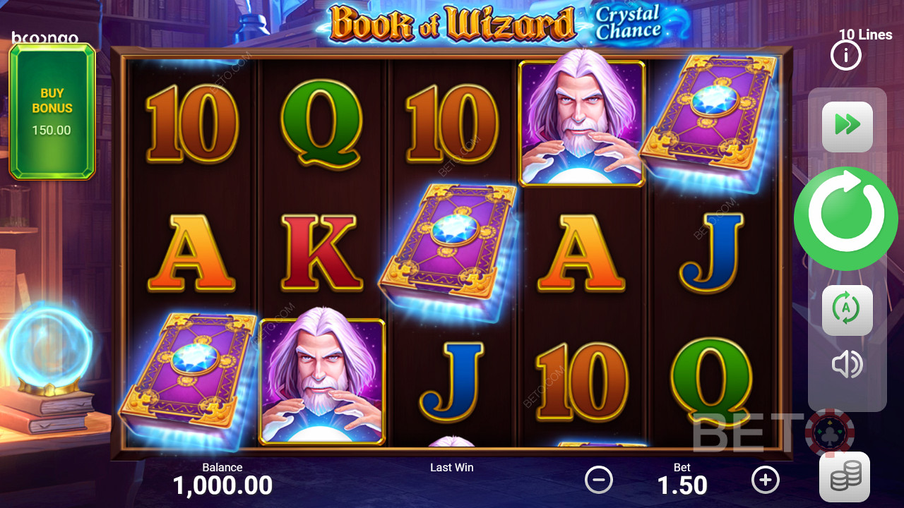 Book of Wizard: Crystal Chance Hrát Zdarma