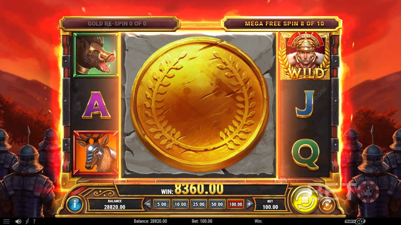 Vyhrajte 4 000x svou sázku ve video automatu Legion Gold Victory!
