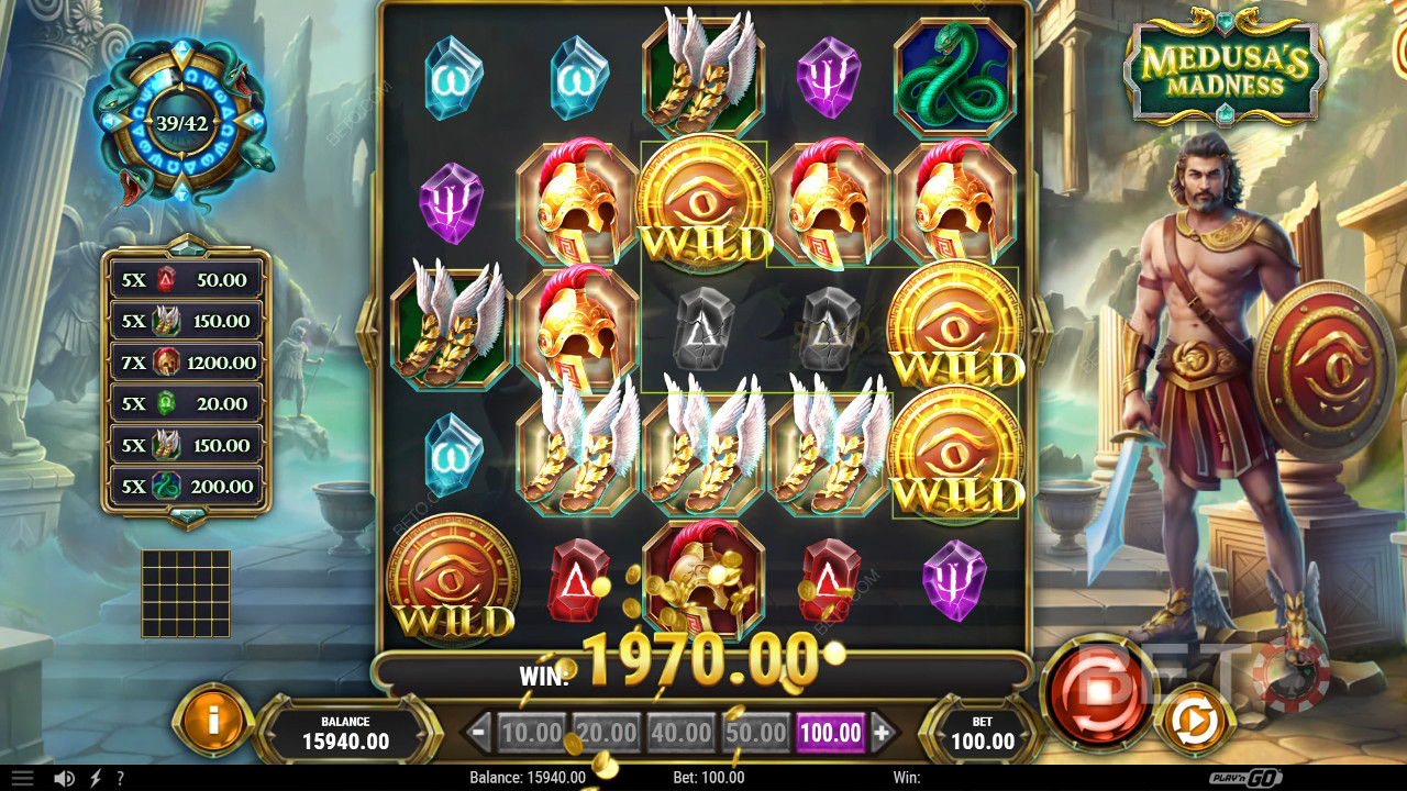 Medusa's Madness Hrát Zdarma
