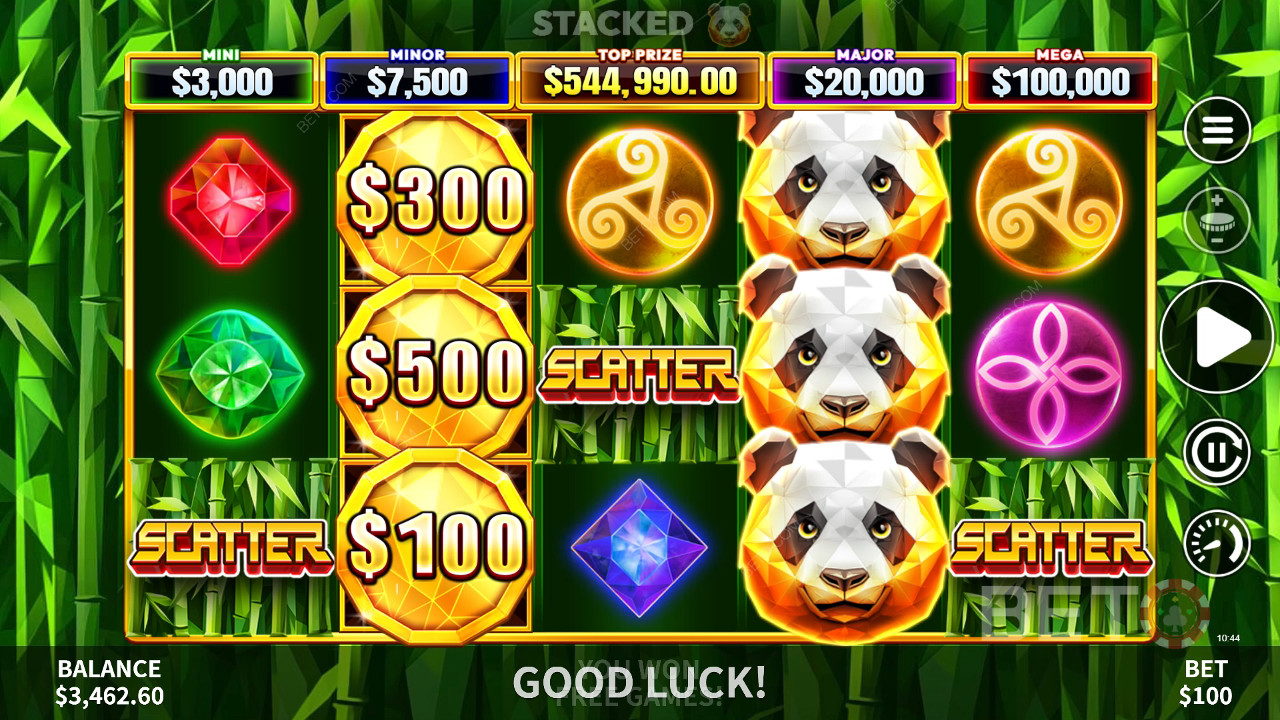Panda Hold & Spin Hrát Zdarma