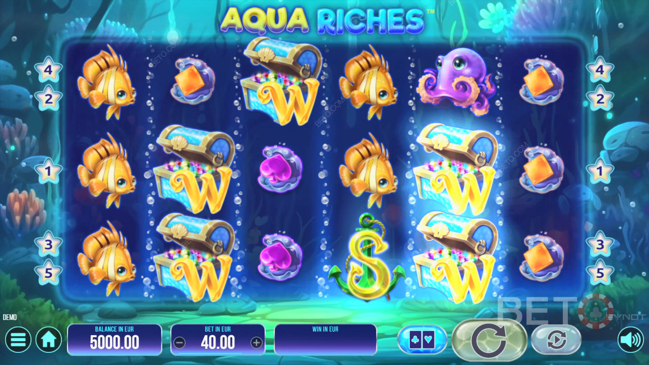 Aqua Riches Recenze podle BETO Slots