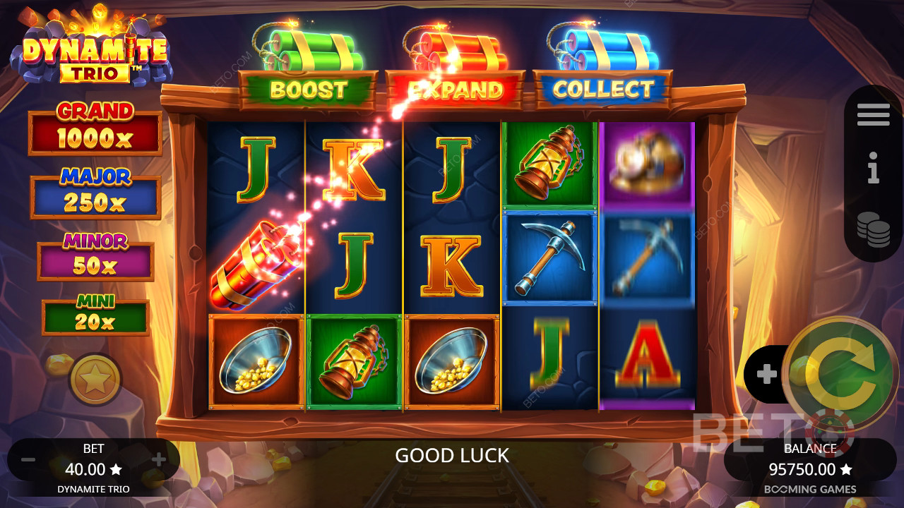 Dynamite Trio Recenze podle BETO Slots