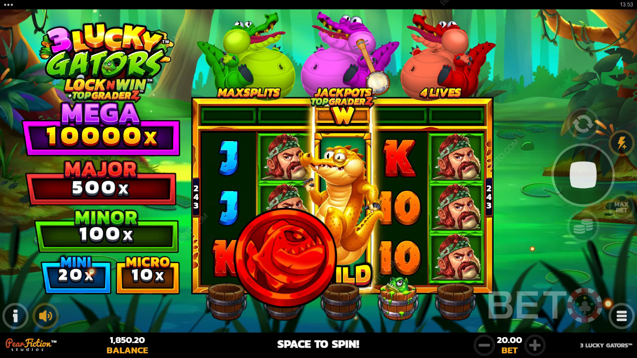 3 Lucky Gators Hrát Zdarma