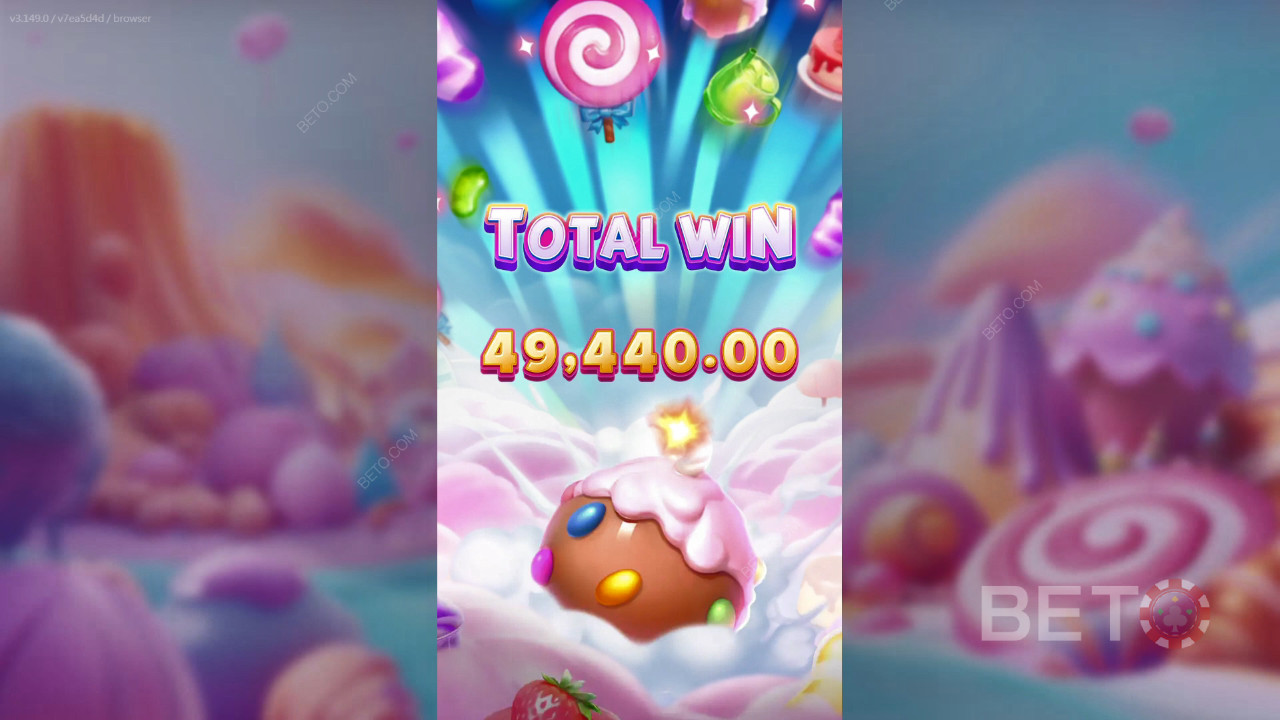 Vyhrajte 25 000x Vaši sázku ve hře Pop Pop Candy 1000 Slot Online!