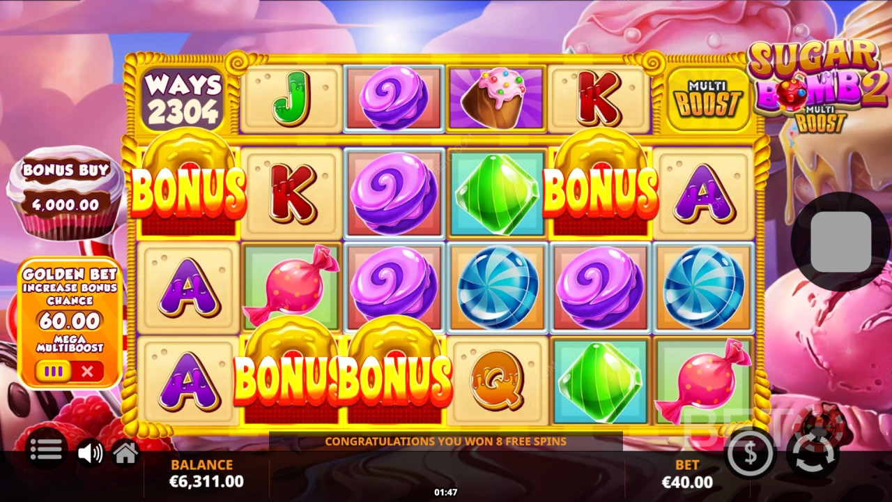 Sugar Bomb 2 MultiBoost Recenze podle BETO Slots
