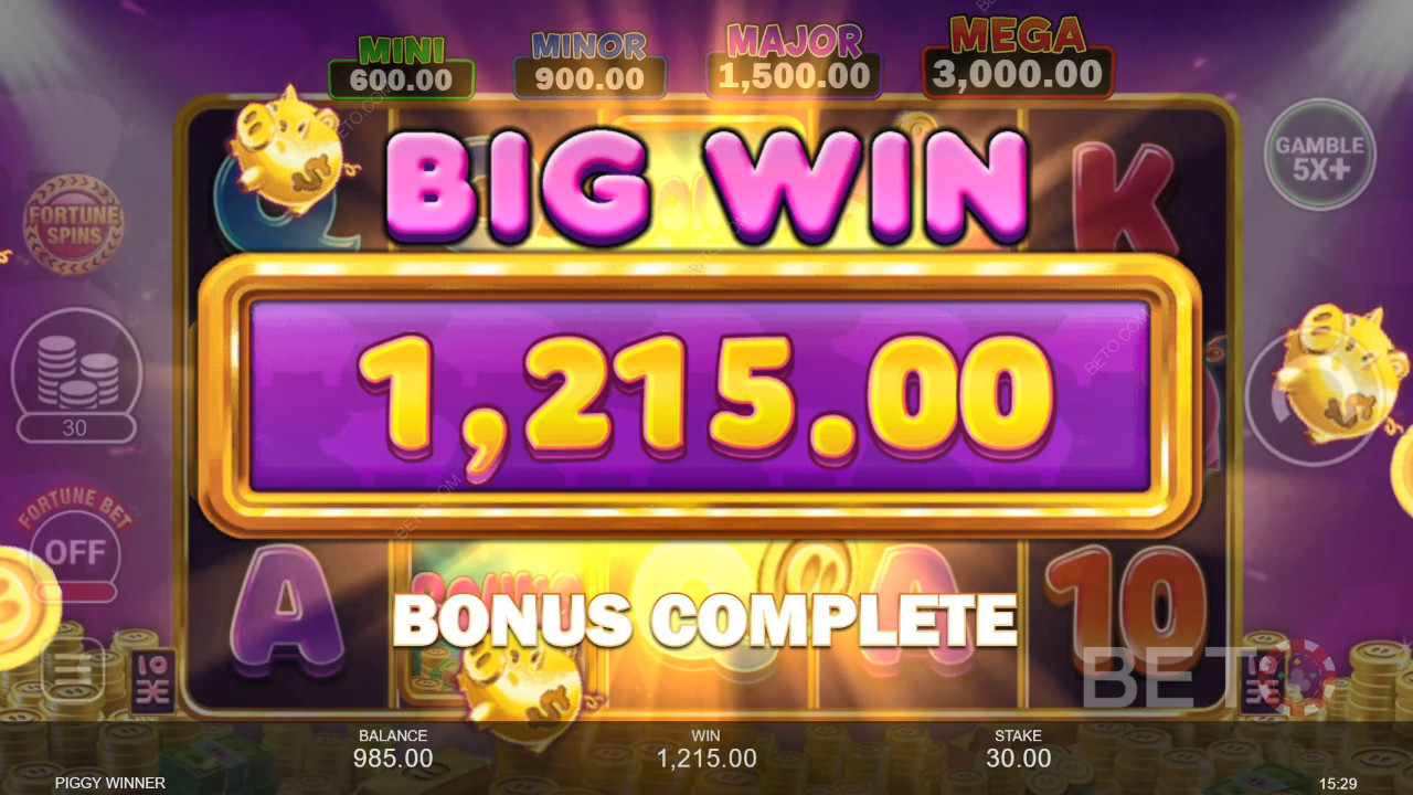 Vyhrajte 8 333x svou sázku ve slotu Piggy Winner!