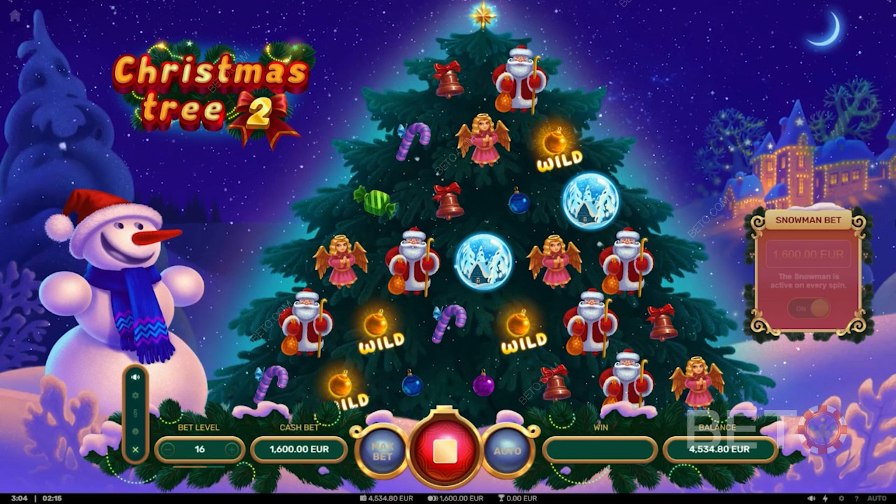 Užijte sijedinečné uspořádání ve slotu Christmas Tree2