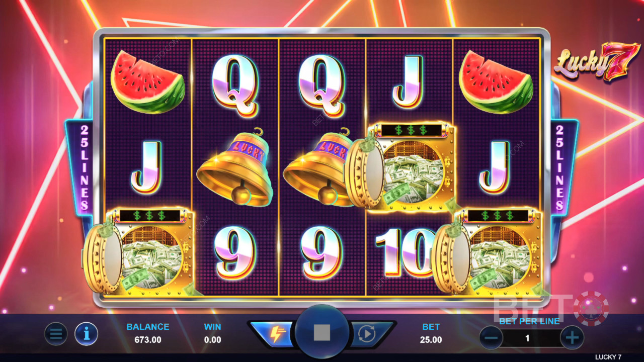 Lucky 7 (Triple Profits Games) Hrát Zdarma