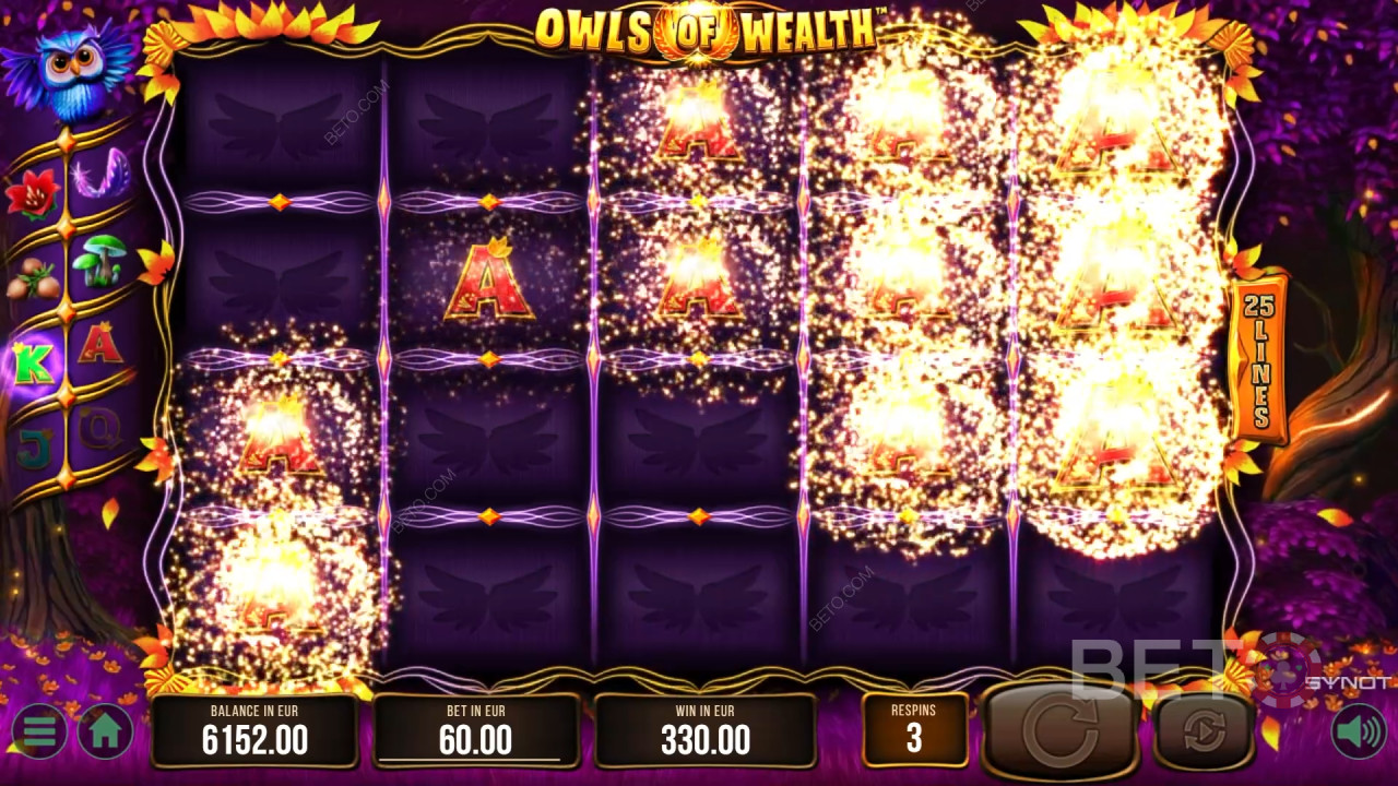 Owls of Wealth Hrát Zdarma