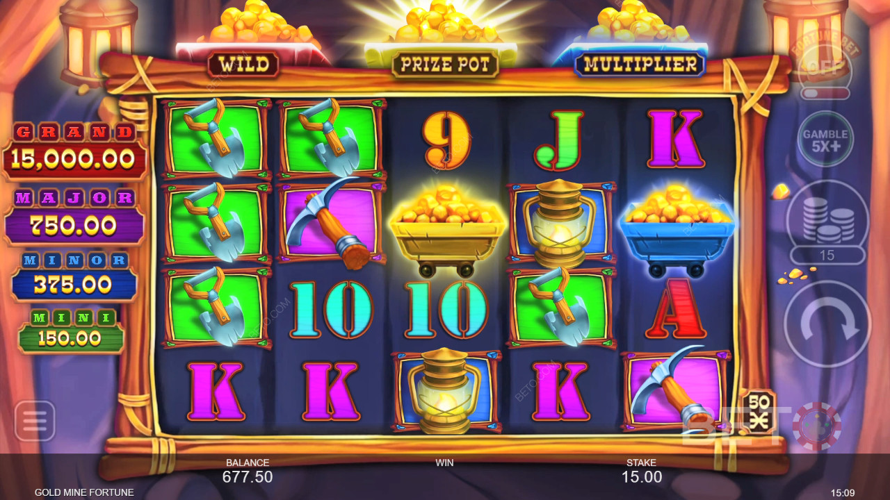 Gold Mine Fortune Recenze podle BETO Slots