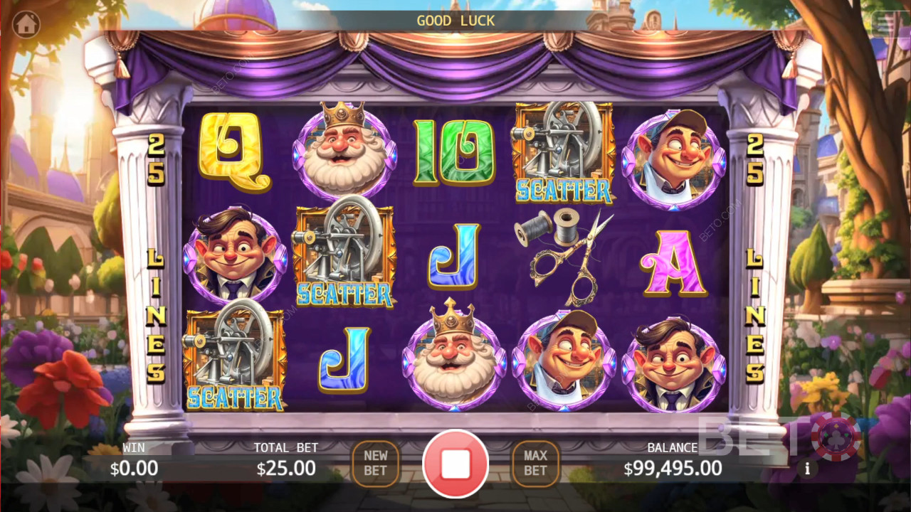 Císařovy nové šaty Recenze podle BETO Slots