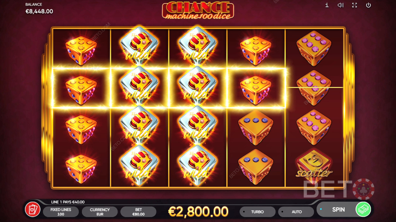Chance Machine 100 Dice Hrát Zdarma
