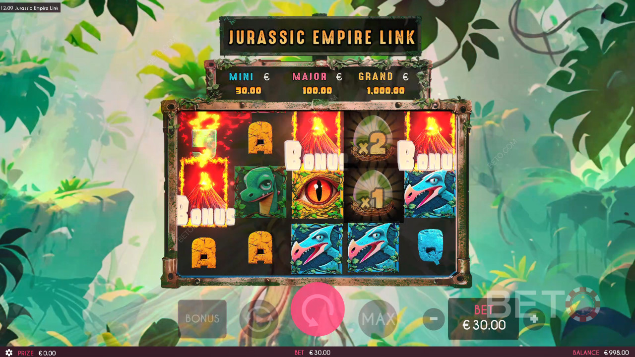 Jurassic Empire Odkaz Recenze podle BETO Slots