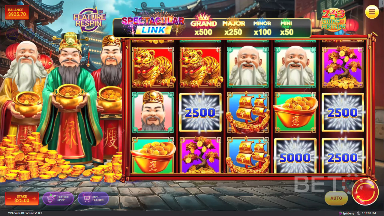 243 Coins of Fortune Recenze podle BETO Slots