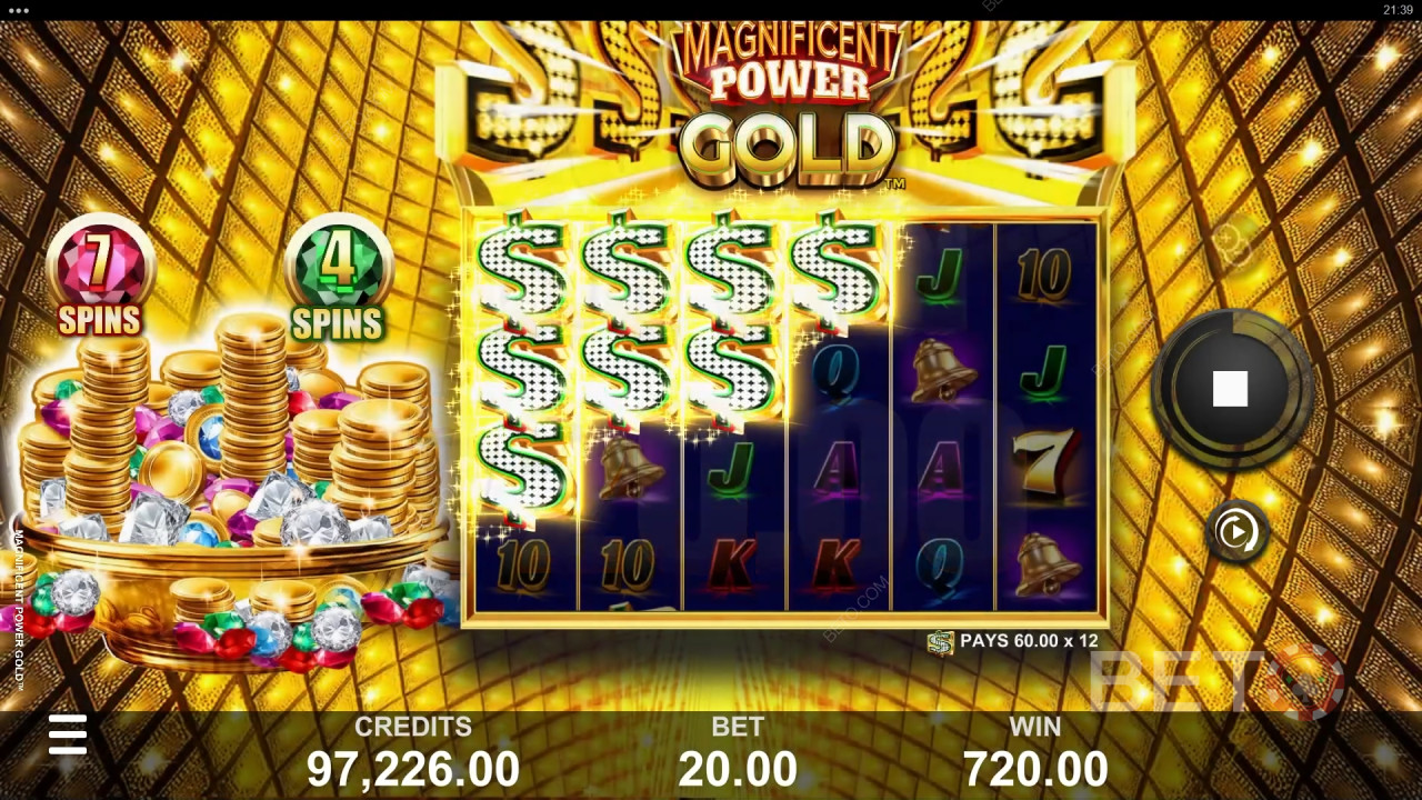 Magnificent Power Gold Hrát Zdarma