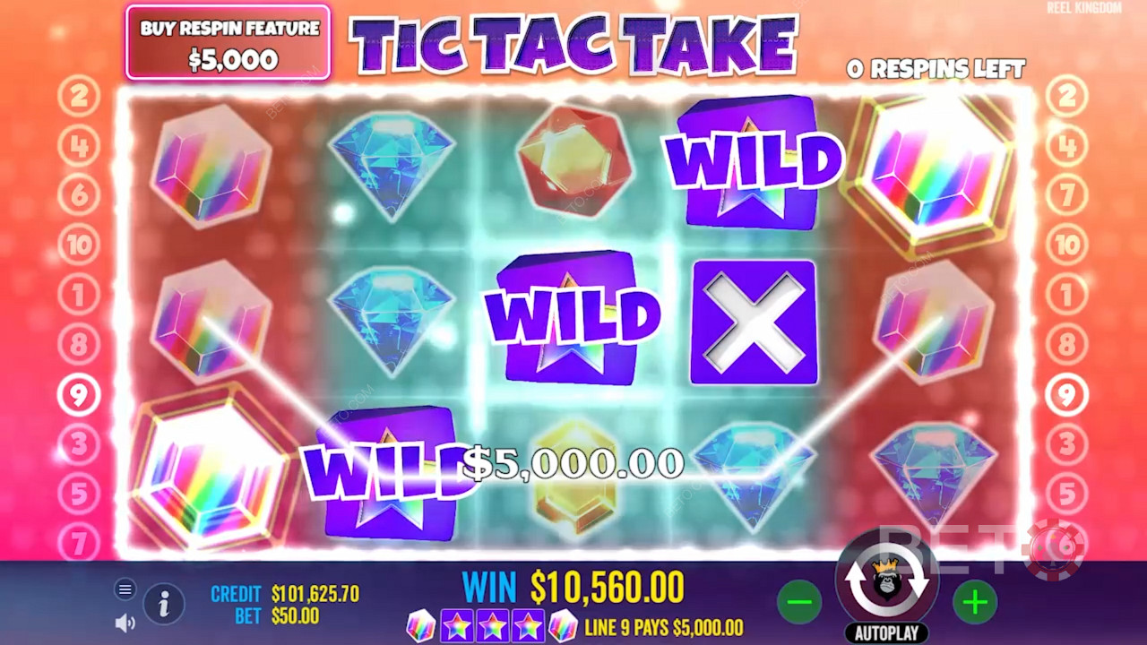 Zahrajte si vzrušující kolo hry Tic Tac Take a vyhrajte zajímavé ceny v novém titulu Pragmatic.