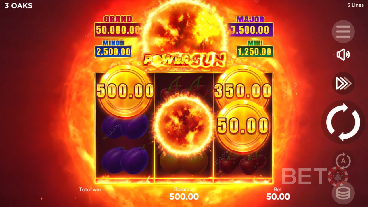 Power Sun Recenze podle BETO Slots