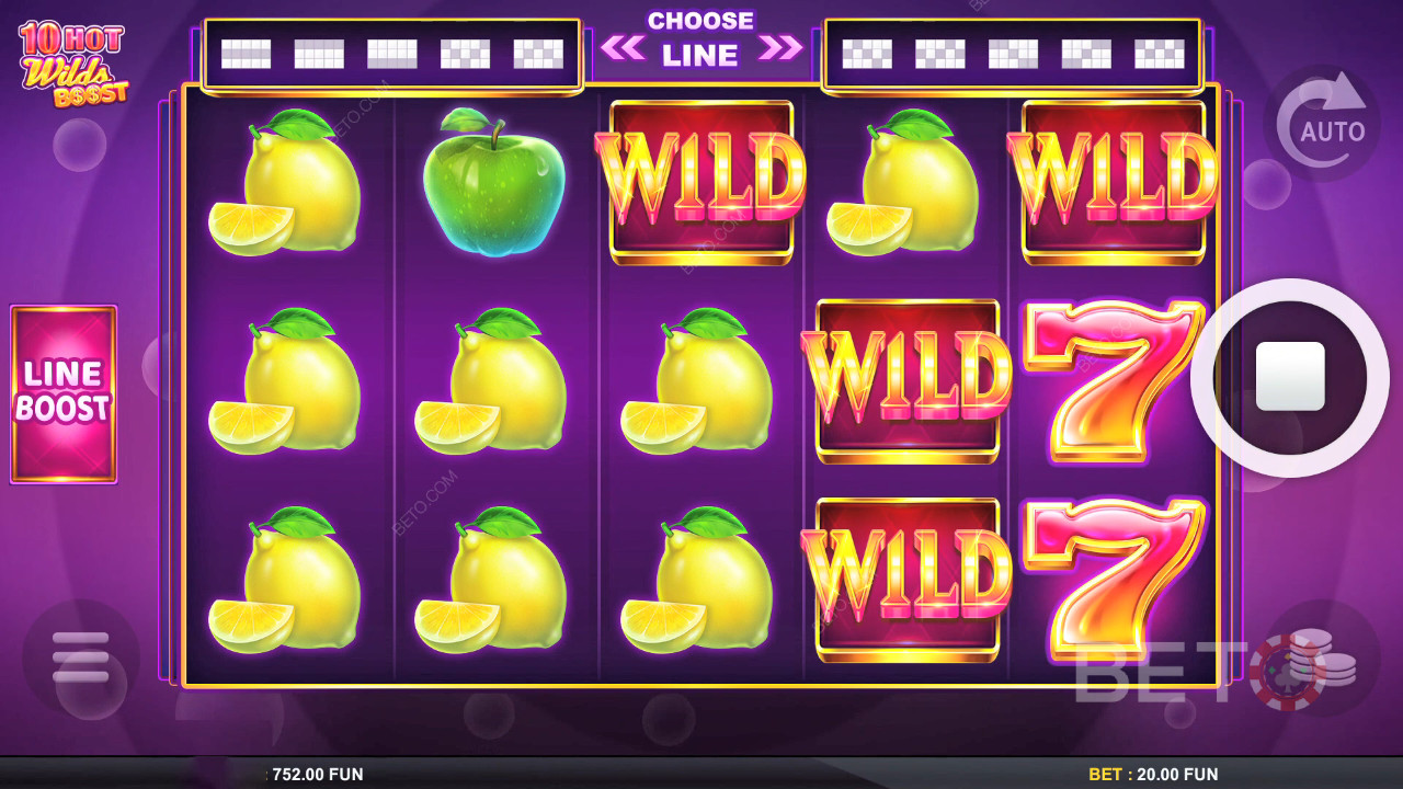 10 Hot Wilds Boost Recenze podle BETO Slots