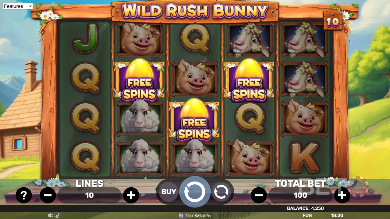 Wild Rush Bunny Recenze podle BETO Slots