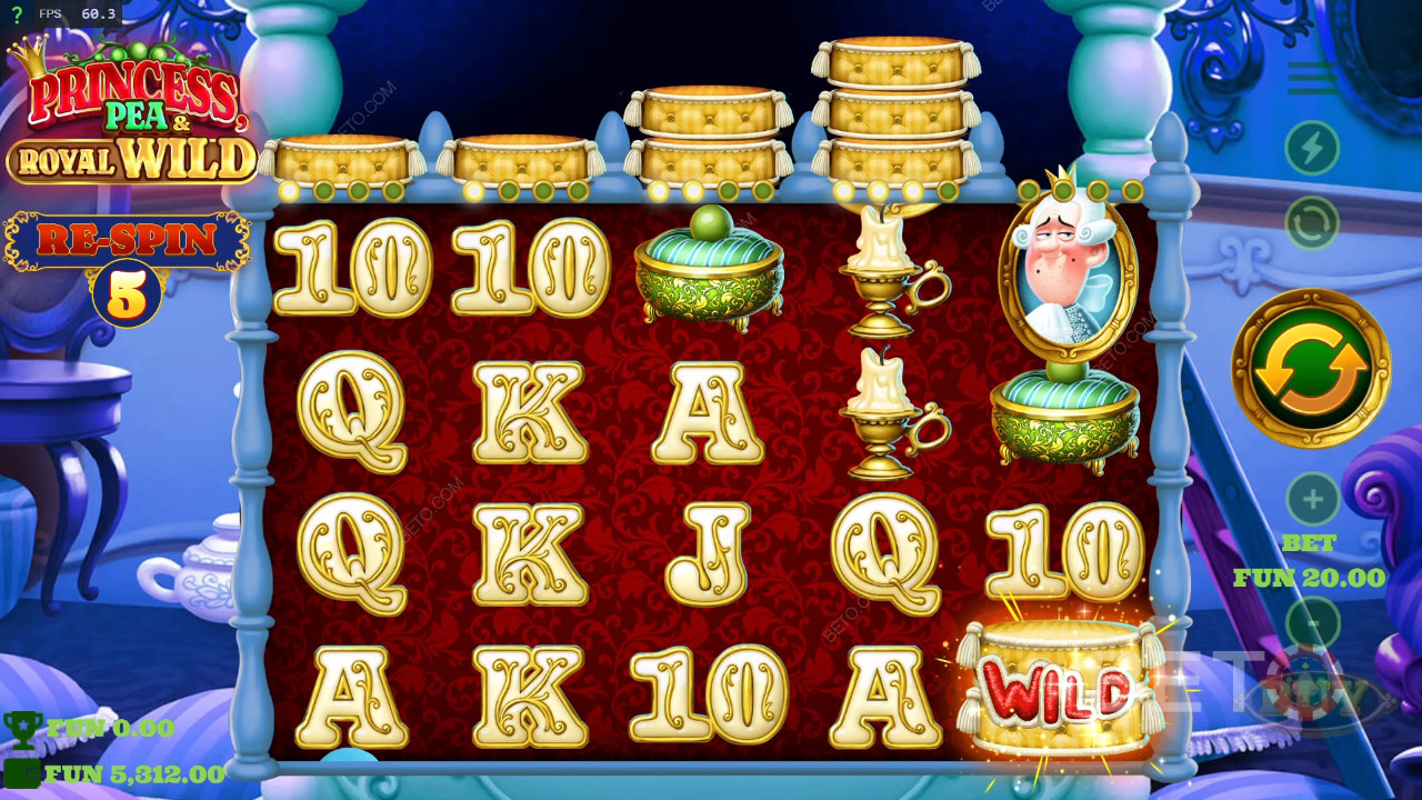 Princess Pea & Royal Wild Recenze podle BETO Slots