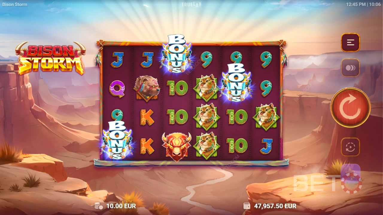 Bison Storm Recenze podle BETO Slots