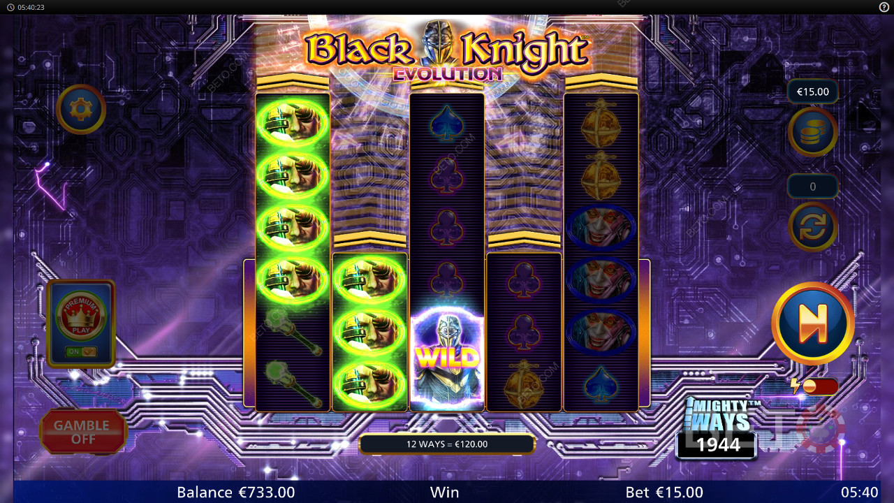 Black Knight Evolution Recenze podle BETO Slots